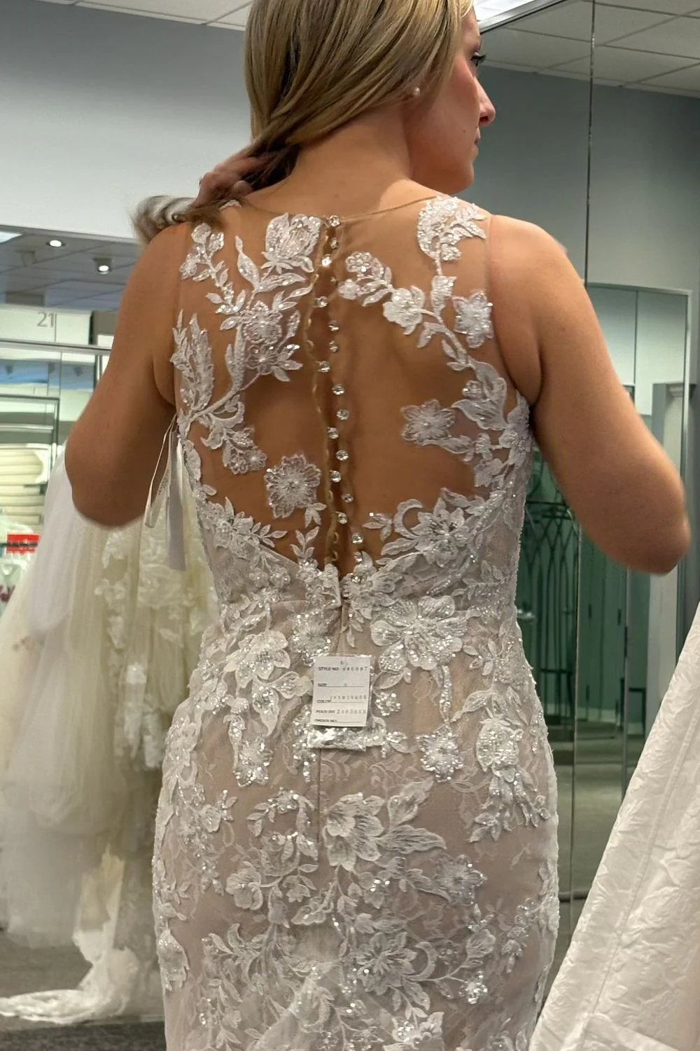 Ivory/Nude Floral - Image 4
