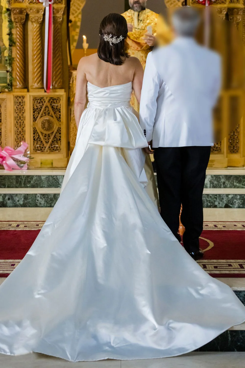 Kiki Silk Satin Gown - Image 7