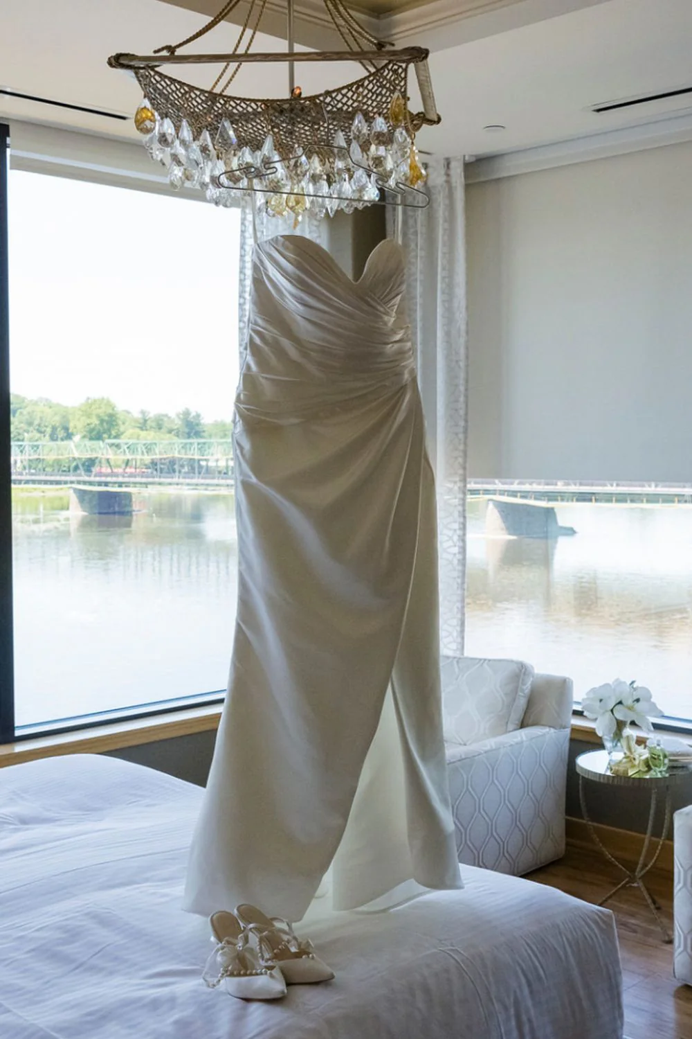 Kiki Silk Satin Gown - Image 8