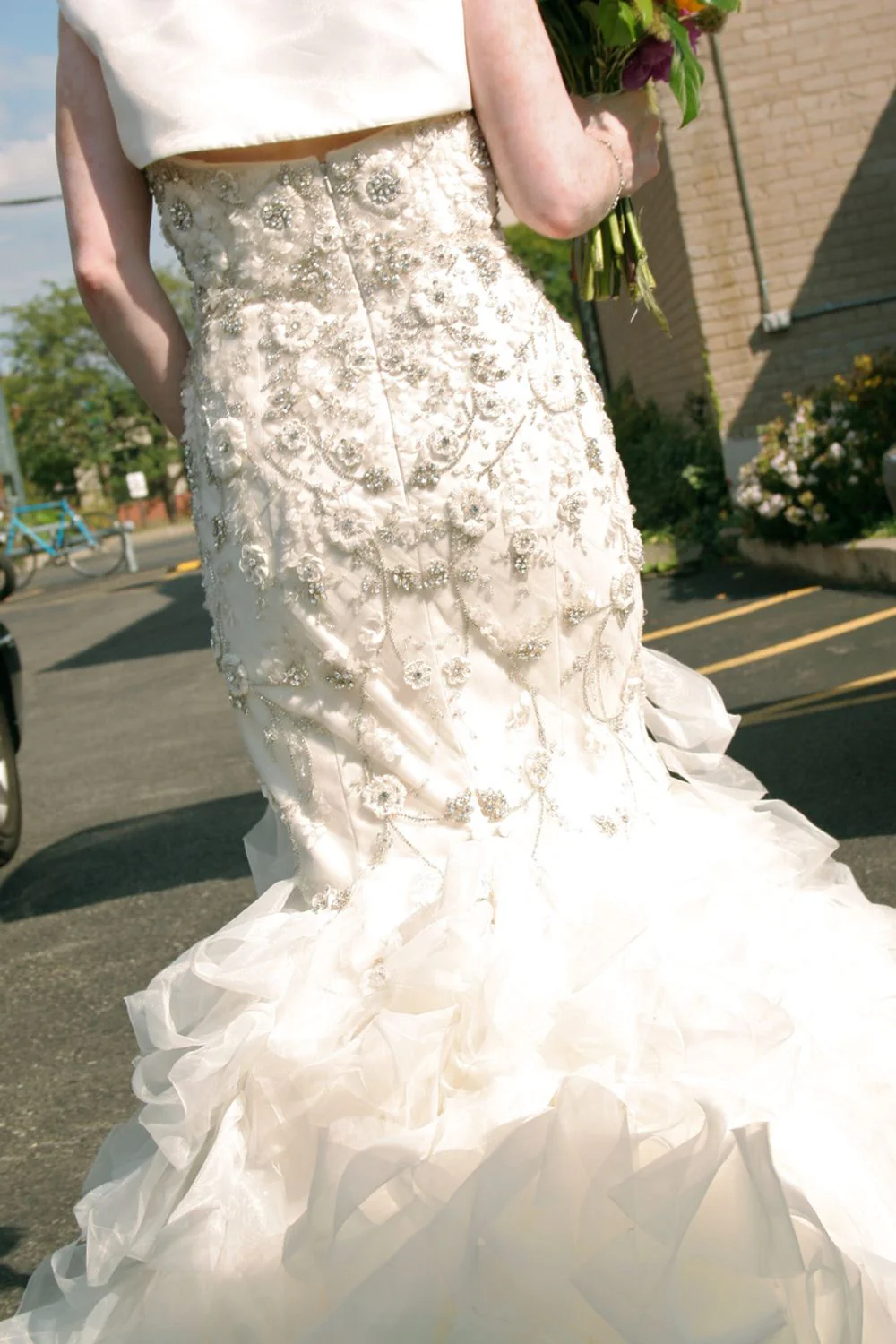 Lazaro Mermaid Dress - Image 8