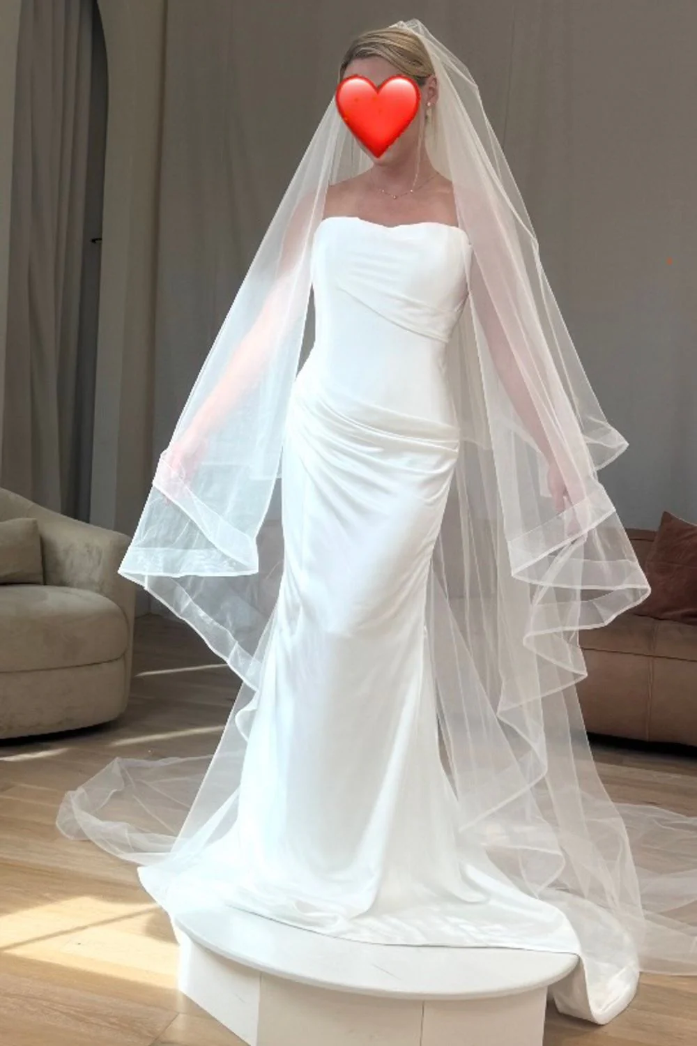 Libby with Veil and Scarf