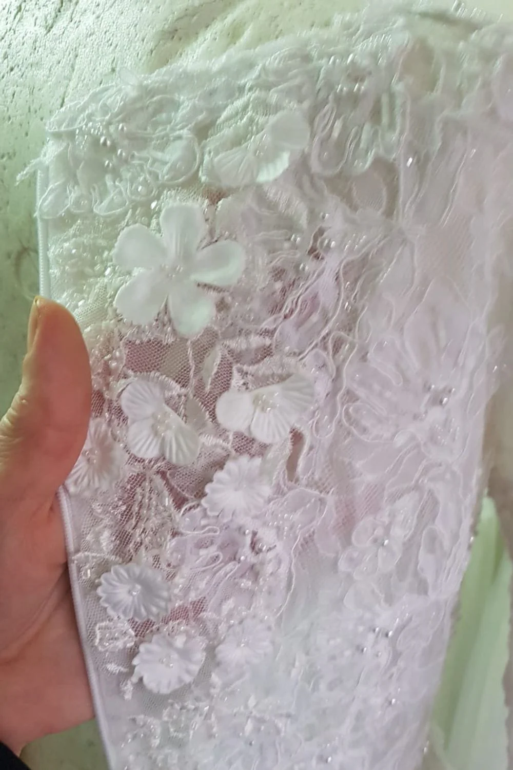 Long Sleeve Princess Wedding Dress - Image 5