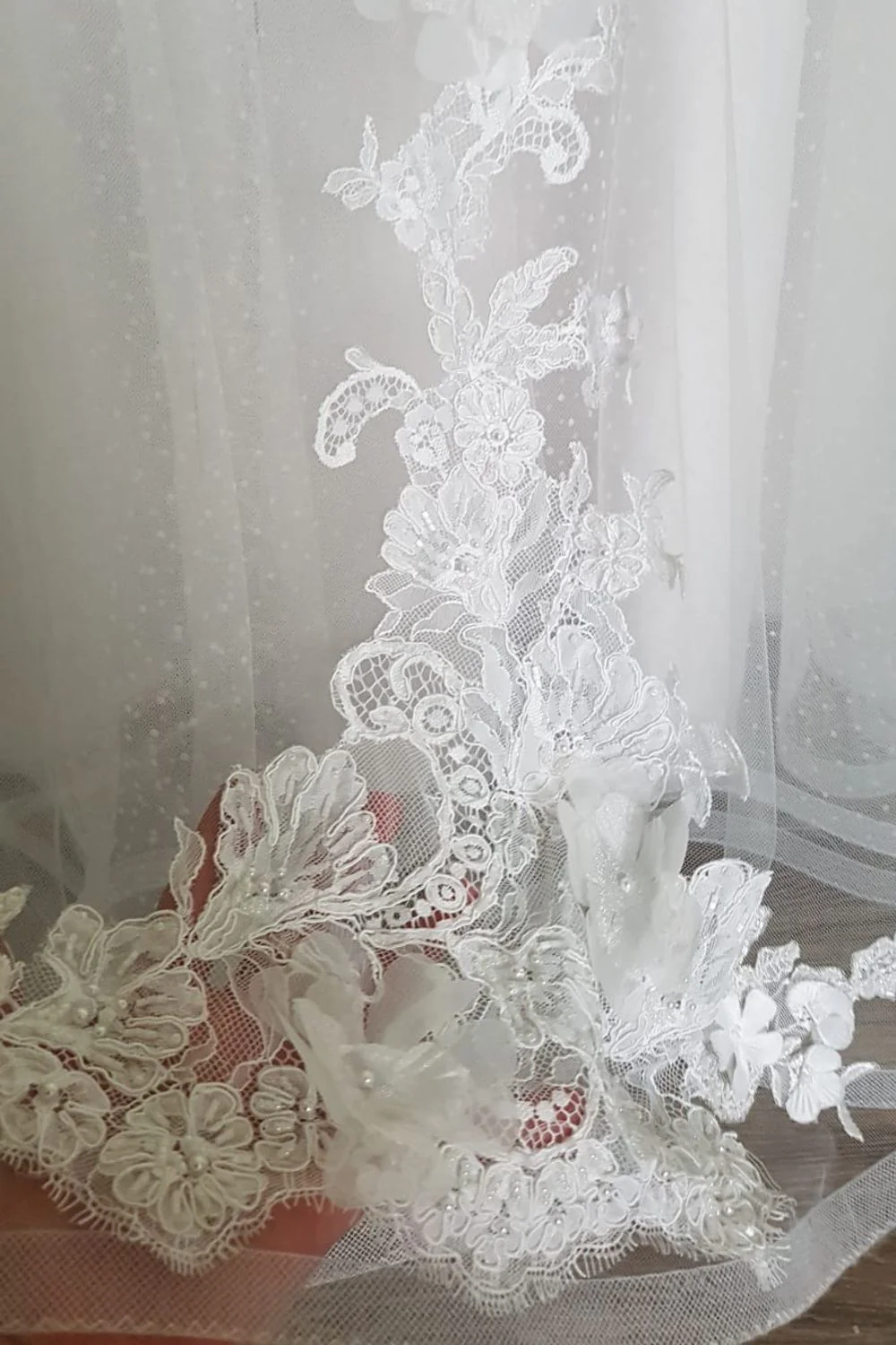 Long Sleeve Princess Wedding Dress - Image 7
