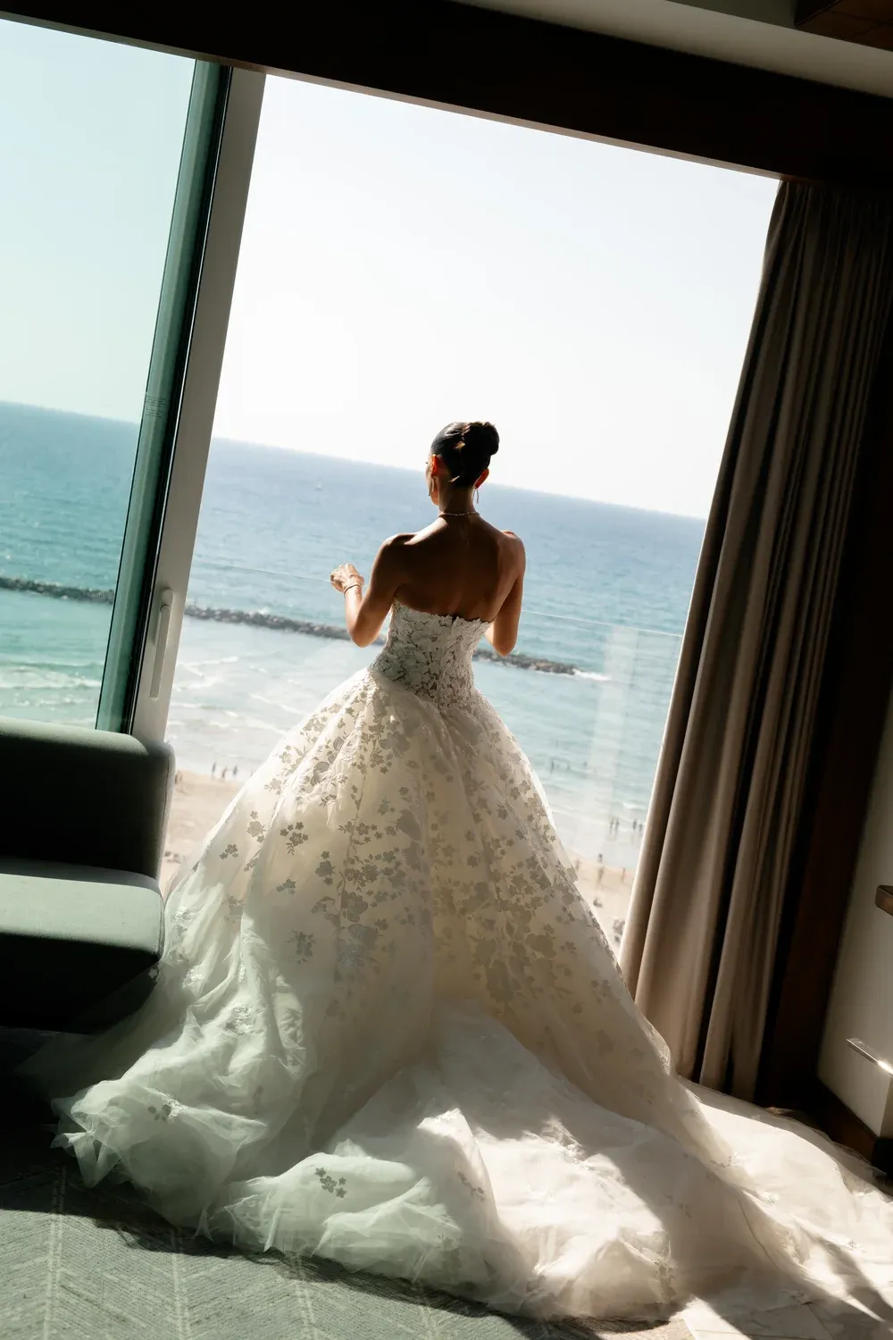 Zuhair Flower Gown - Image 4