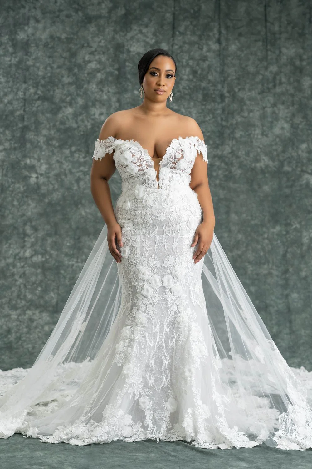 Lorelai Gown with Overskirt