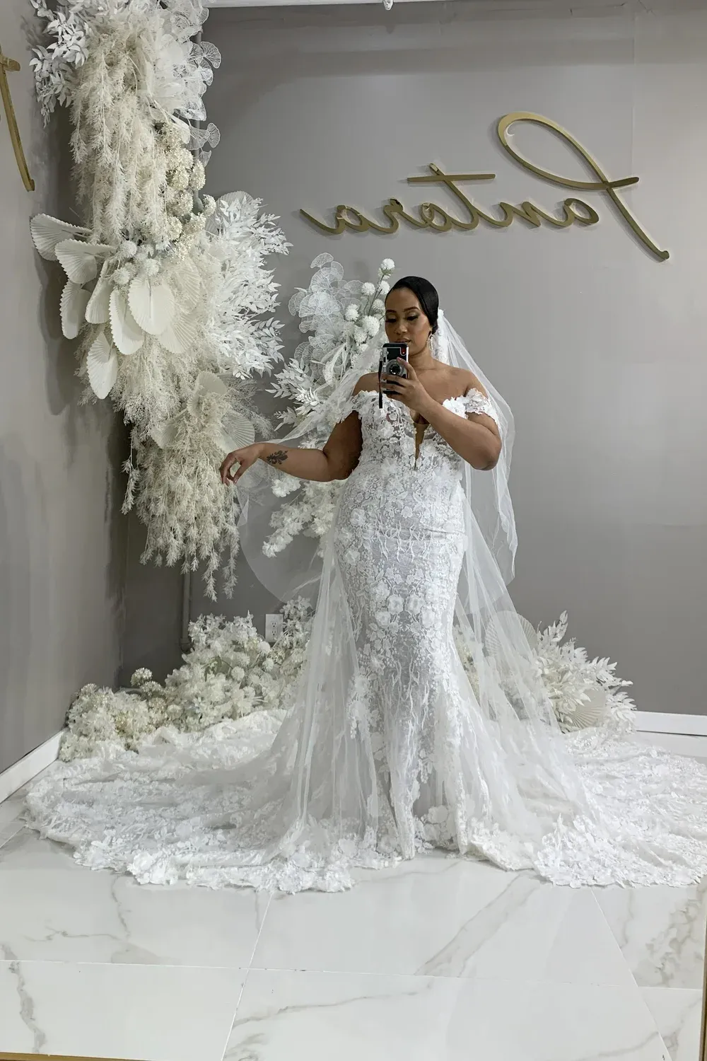 Lorelai Gown With Overskirt - Image 2