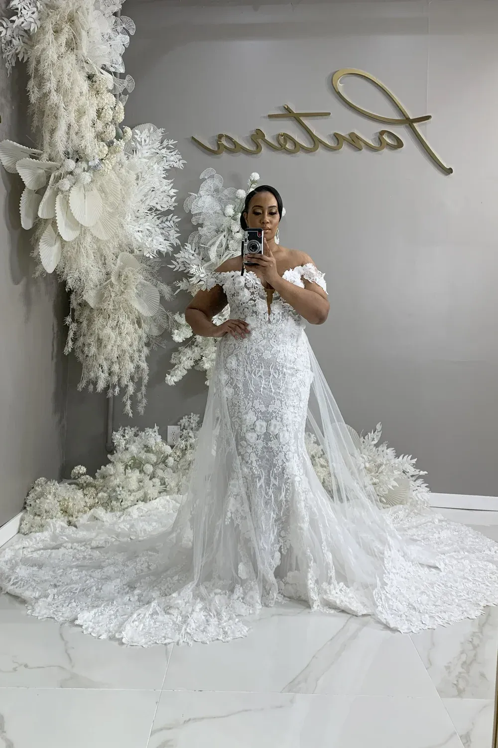 Lorelai Gown With Overskirt - Image 3