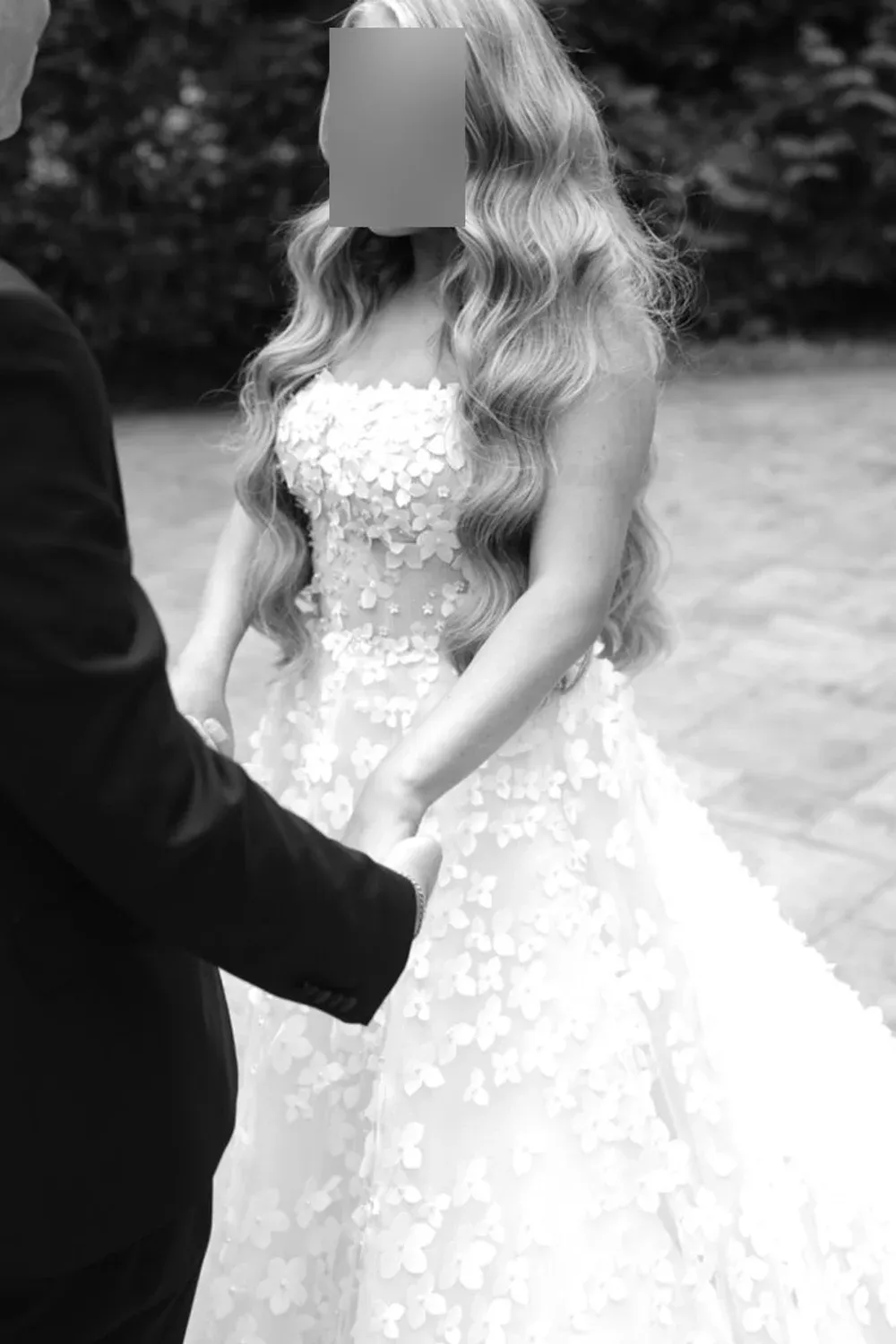 Marilyn floral applique Gown - Image 8