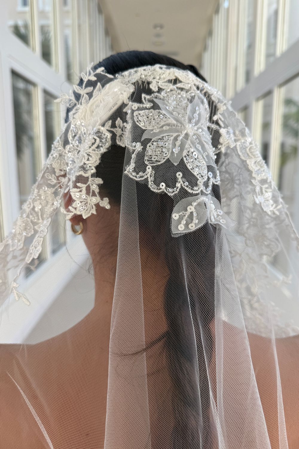 Matea w/ Veil & Sleeves - Image 10