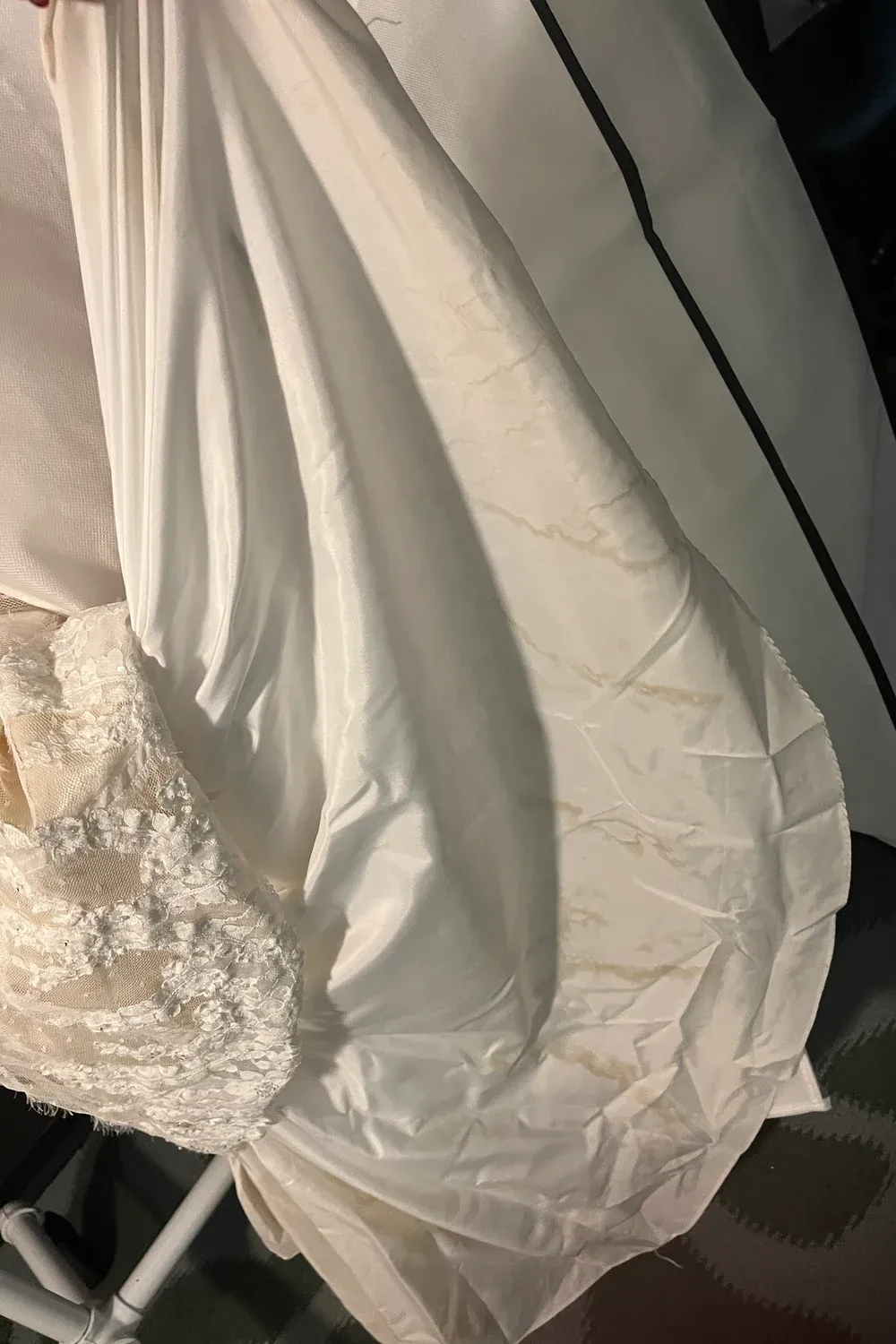 Matthew Christopher Wedding Dress with Veil - Image 9
