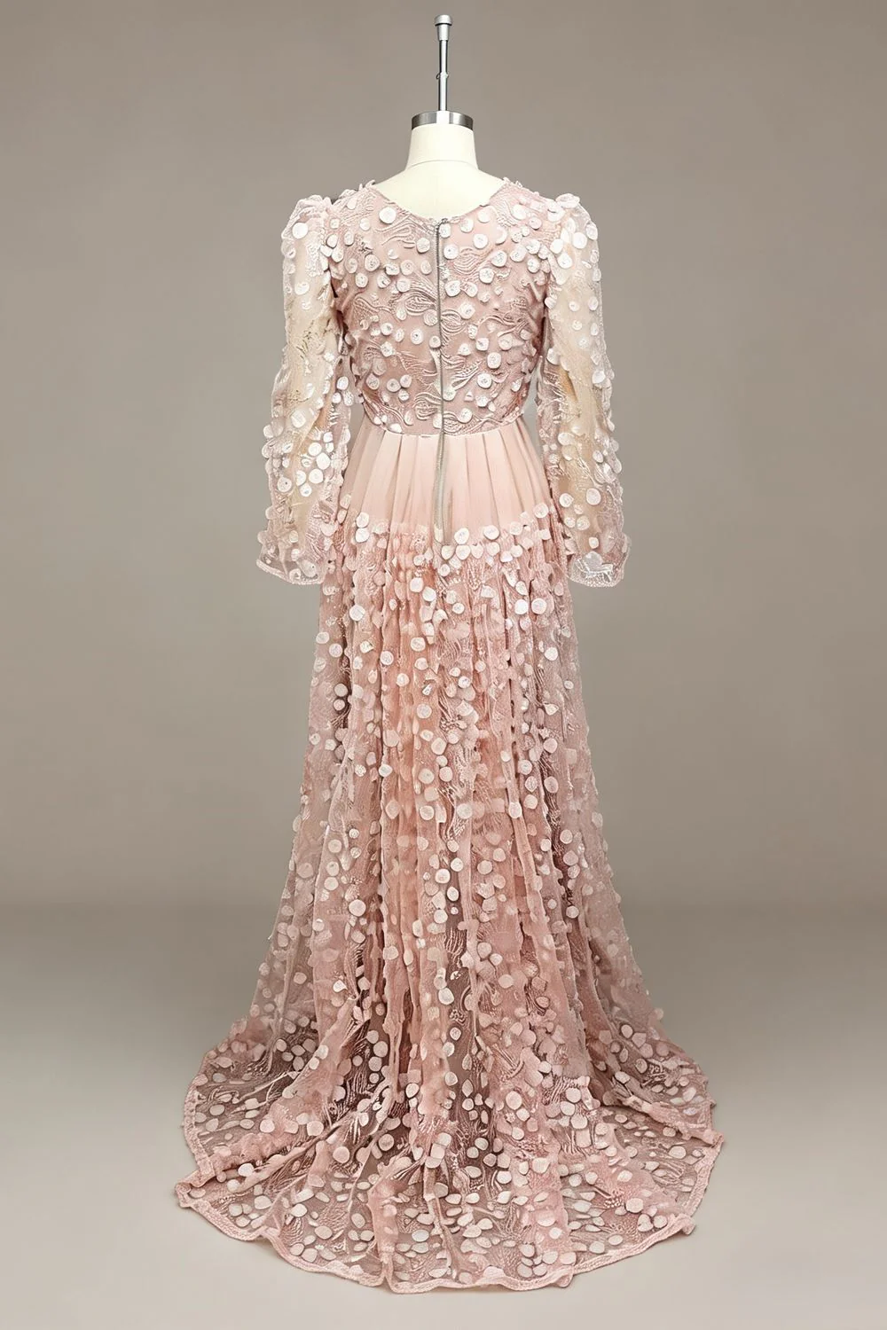 Non Traditional Wedding Dress With Color - Image 2