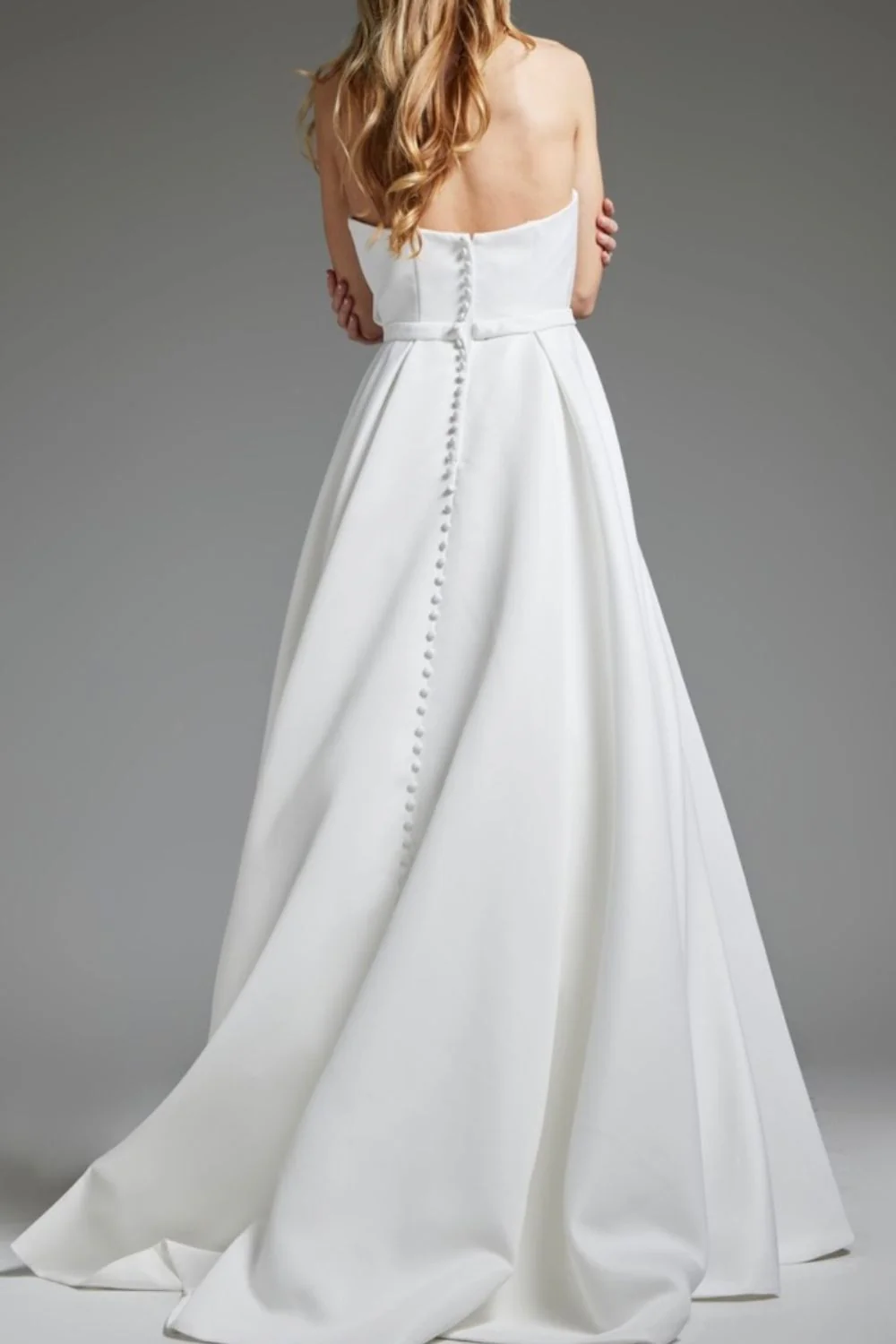 White A Line Bridal Gown JB40599