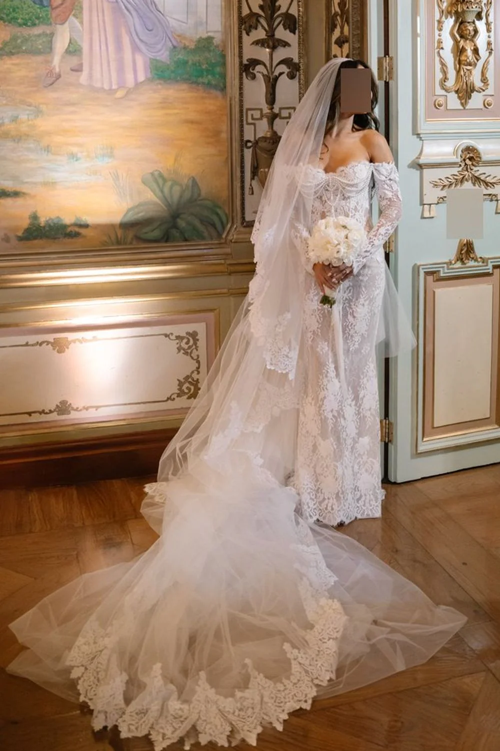 Overskirt 25-P109 and Veil 25-P09 - Image 5