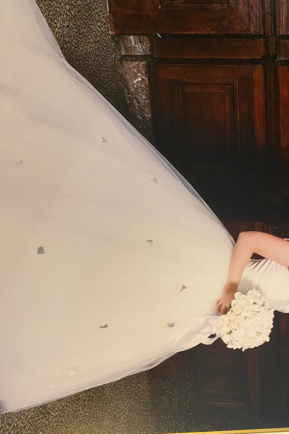 Beverly Summers Rosette Gown - Image 4