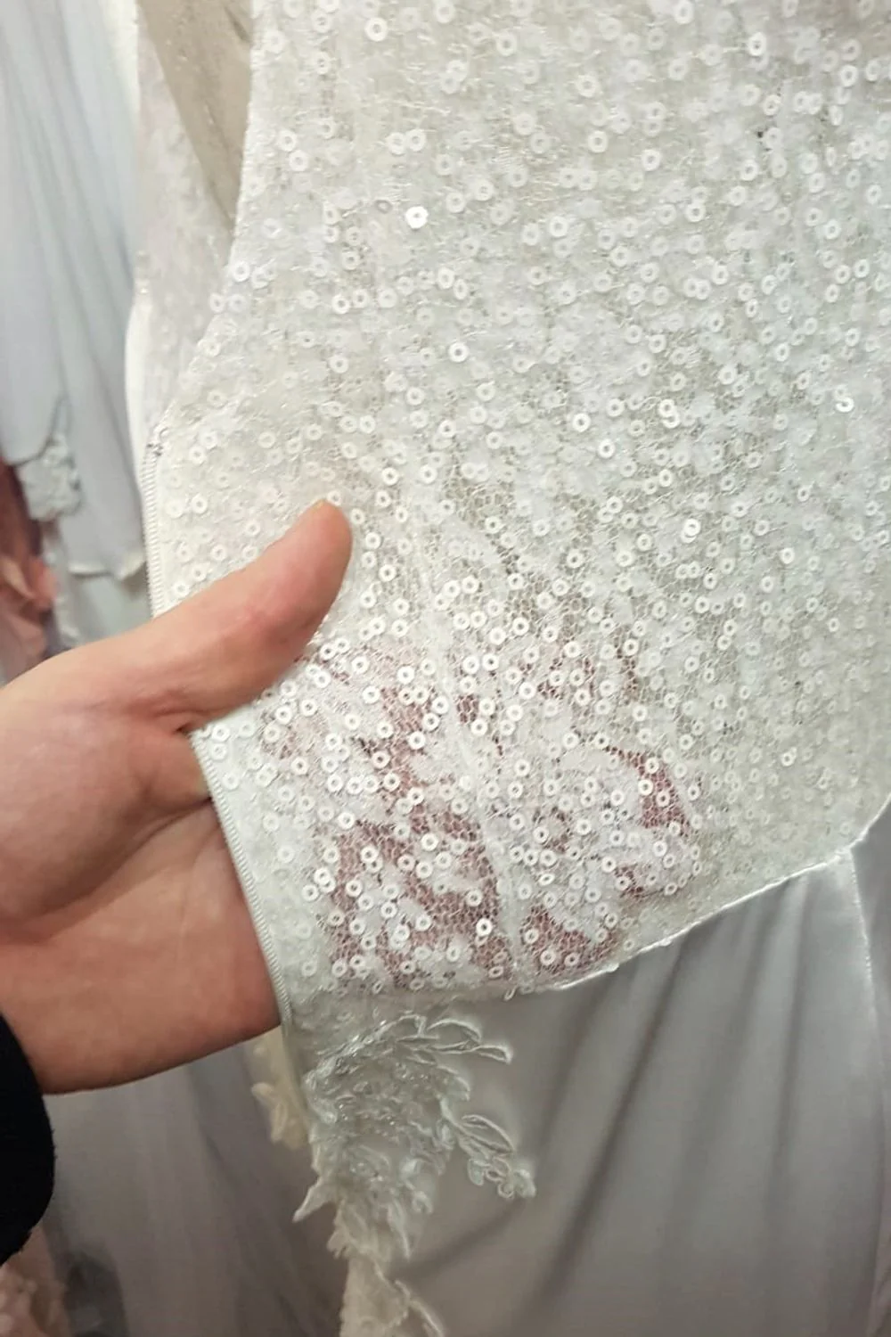 Satin Bridal Gown - Image 3
