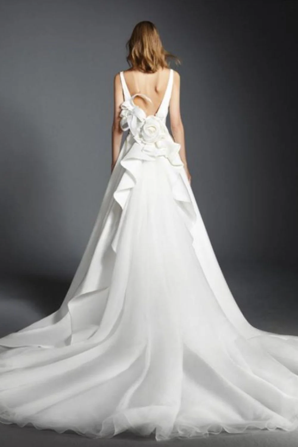 SCULPTED FLORALS GOWN - Image 2
