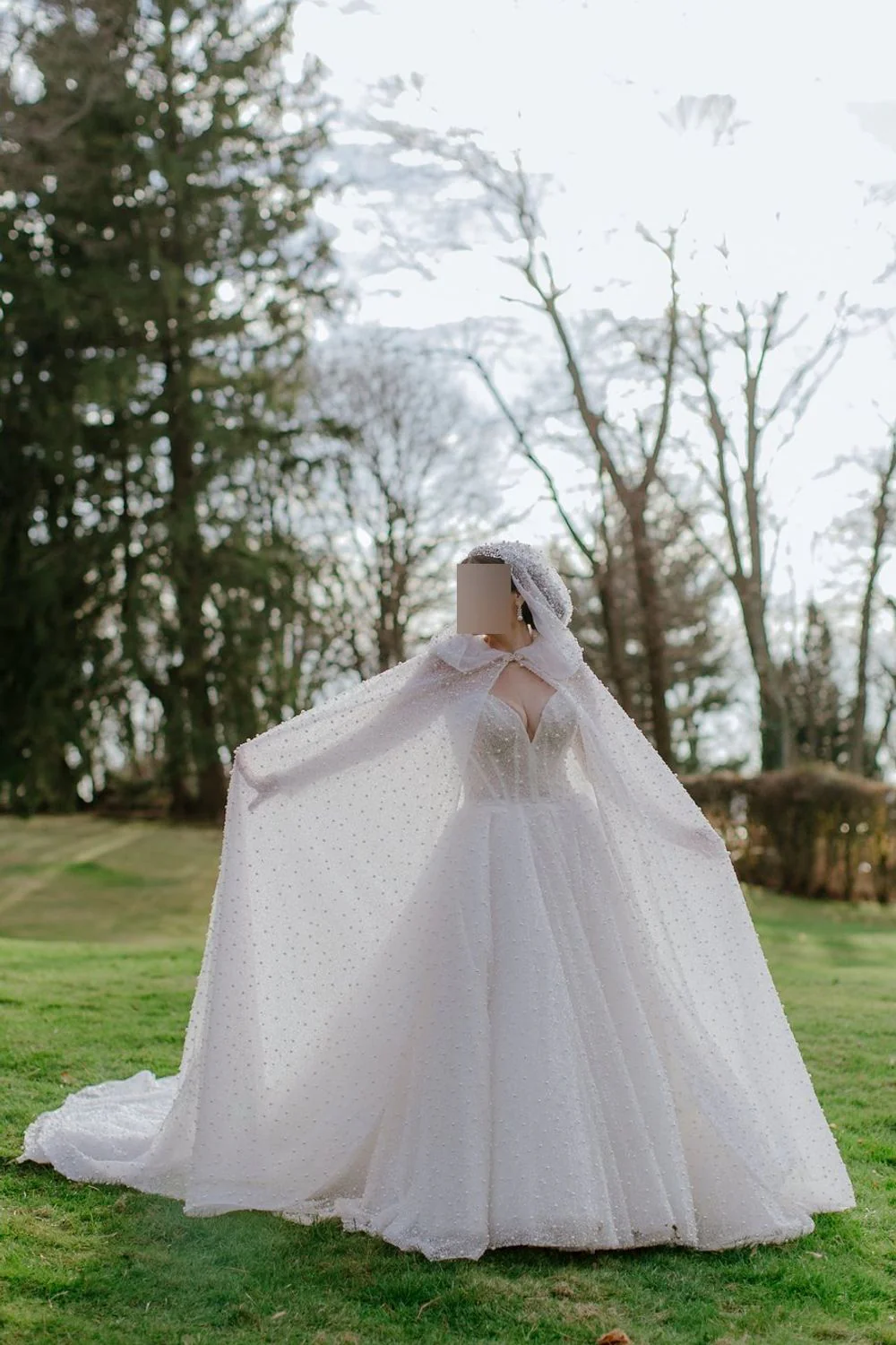 Semi-Custom Emma/Teagan Style with Veil - Image 12