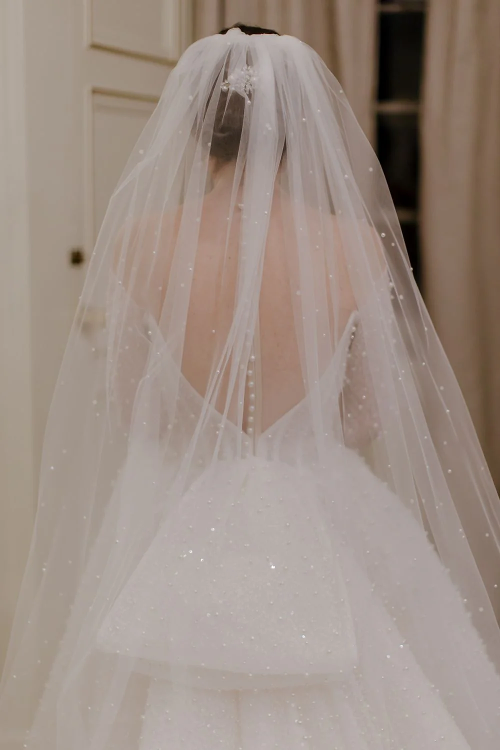 Semi-Custom Emma/Teagan Style with Veil - Image 4
