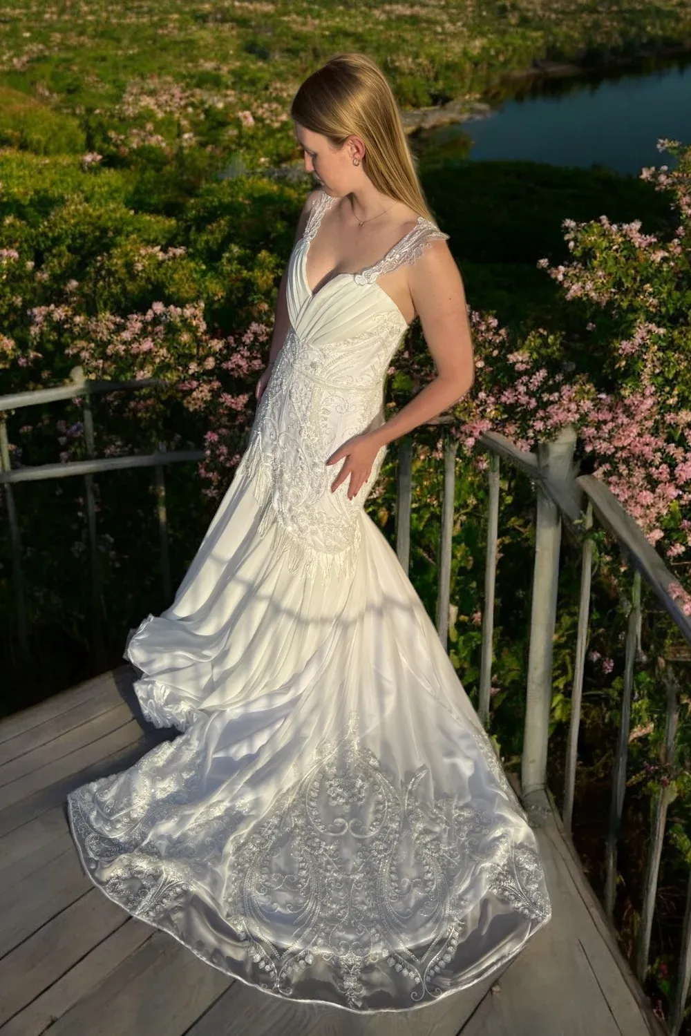 Sophia Gown size 12-14 - Image 3