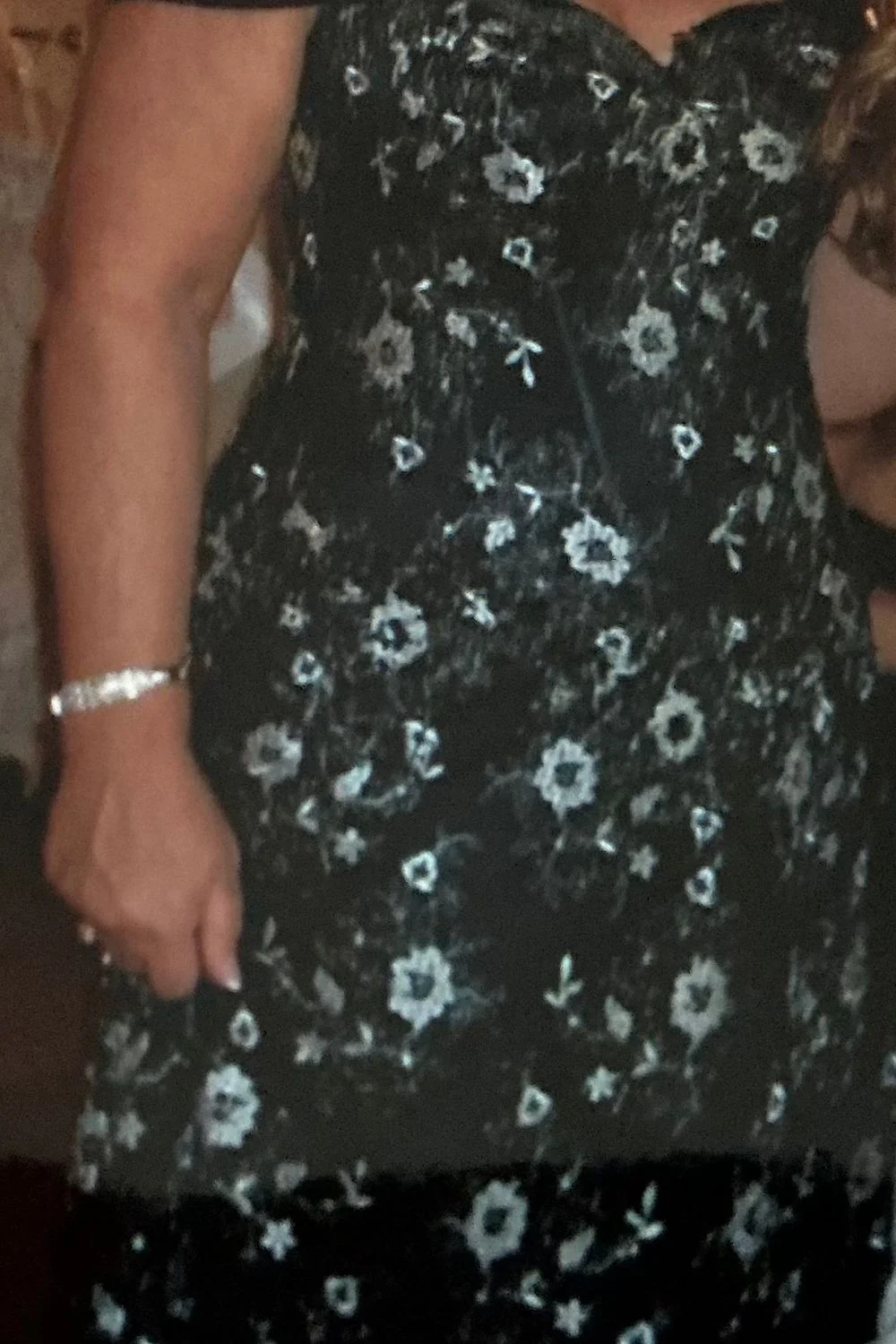 A- Line Strapless Dress - Image 11