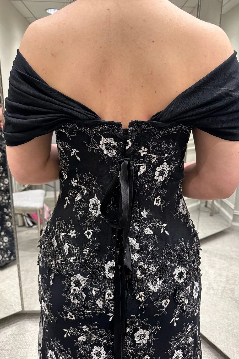 A- Line Strapless Dress - Image 4