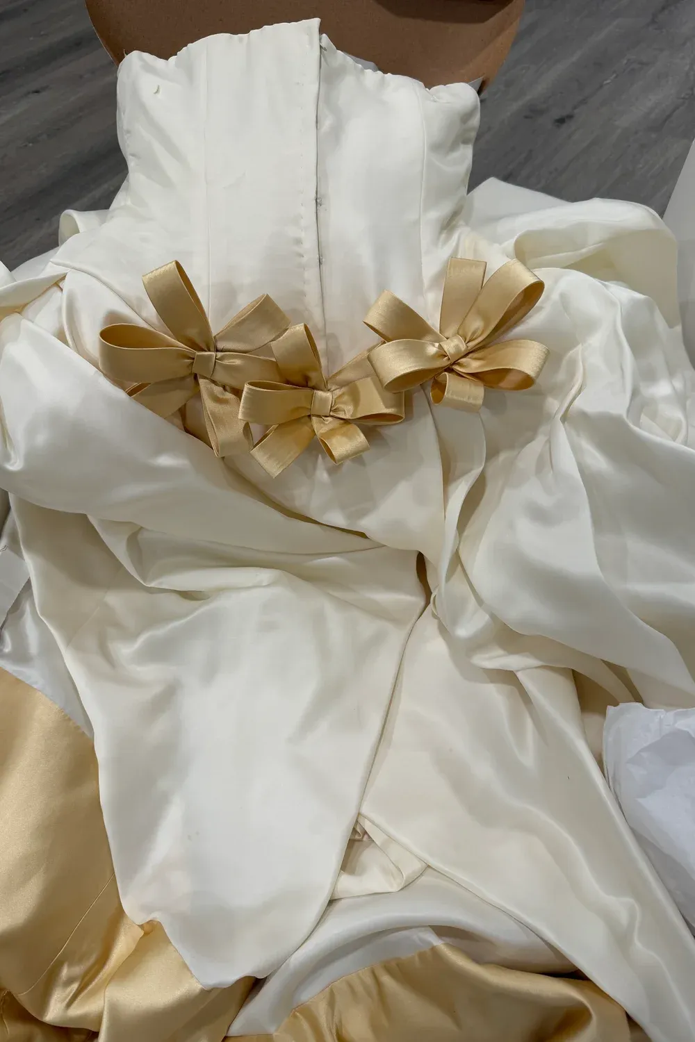 STRAPLESS BALLROOM Silk Organza Gown - Image 8