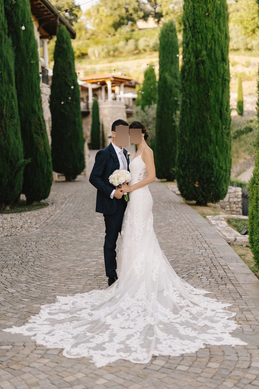 Stunning Lace Gown MJ704