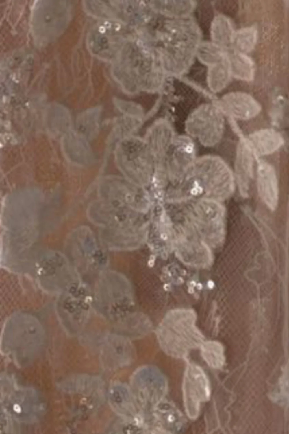 Gorgeous Ivory/Bisque, Fit & Flare Wedding Gown - Image 7
