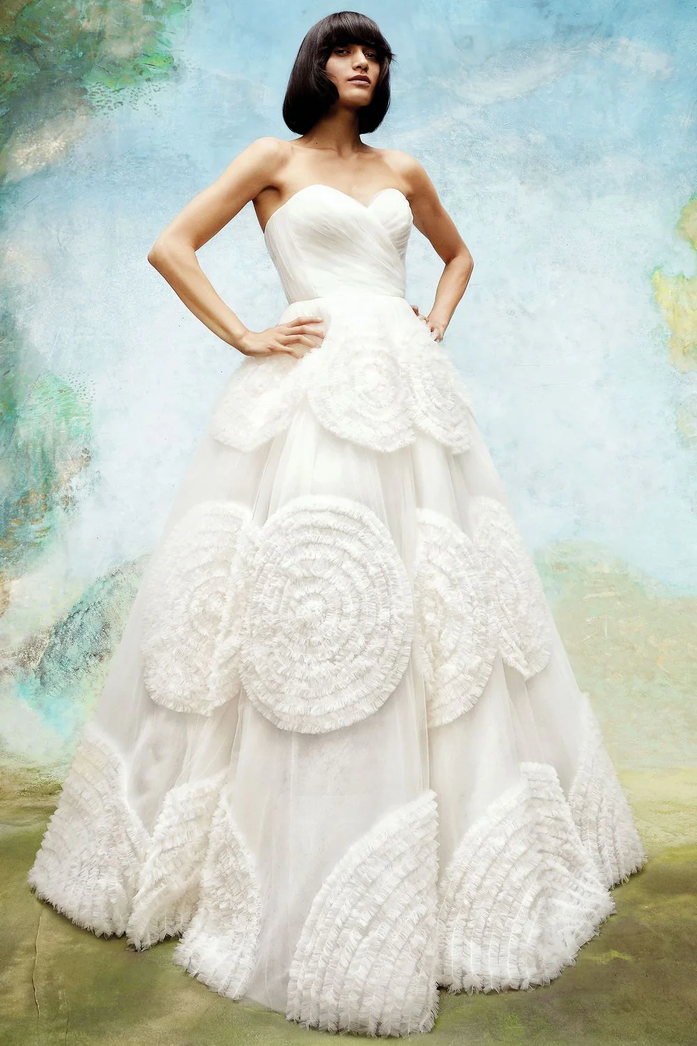 TULLE SWIRL DRESS