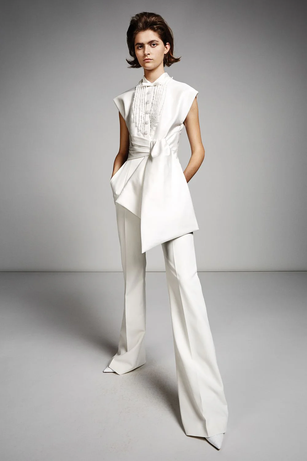 TUXEDO PANTSUIT