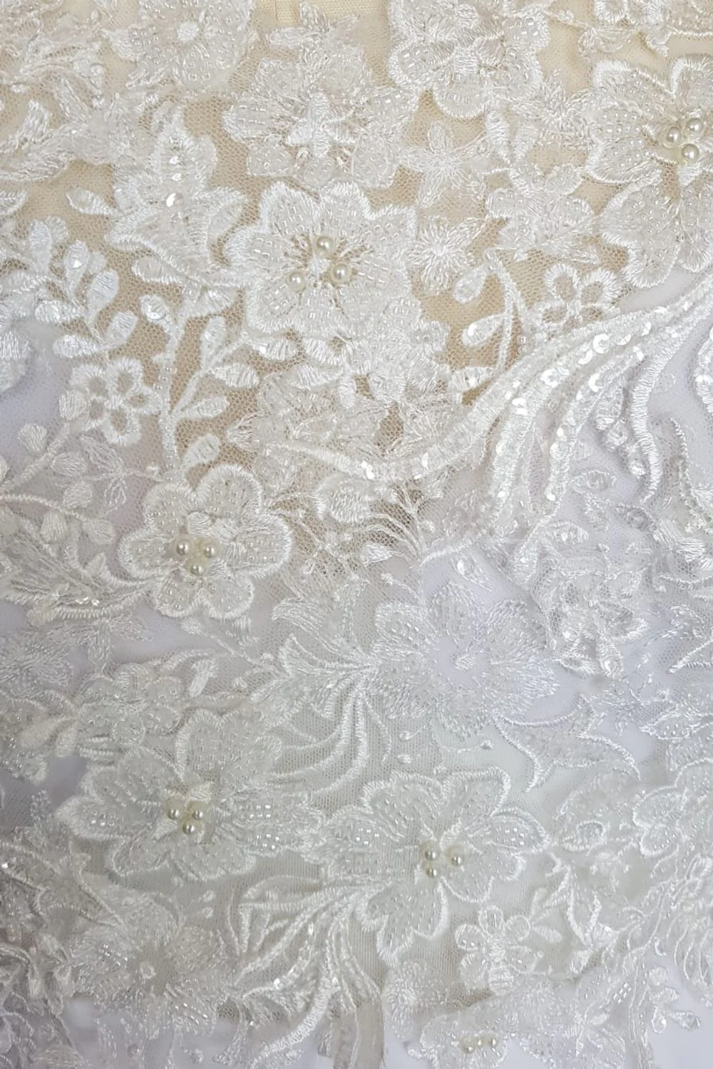 Two-Tone side slit Bridal Gown - Image 4