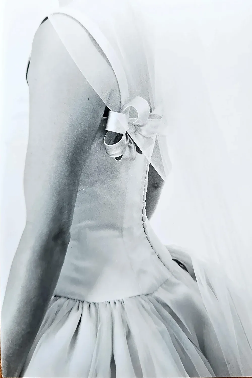 Vera Wang Dress with Veil - Image 5