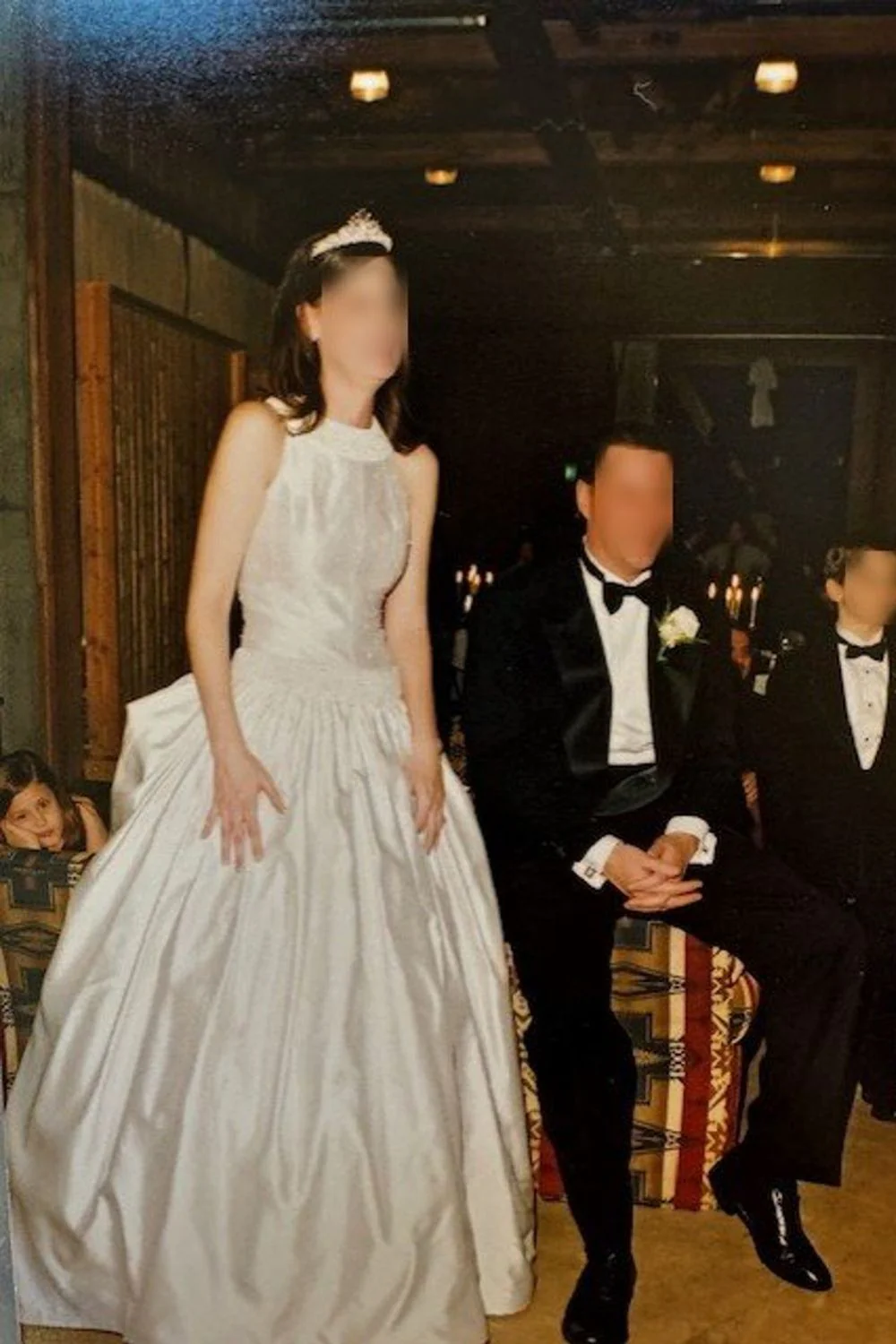 Vintage Ballgown Dress - Image 5