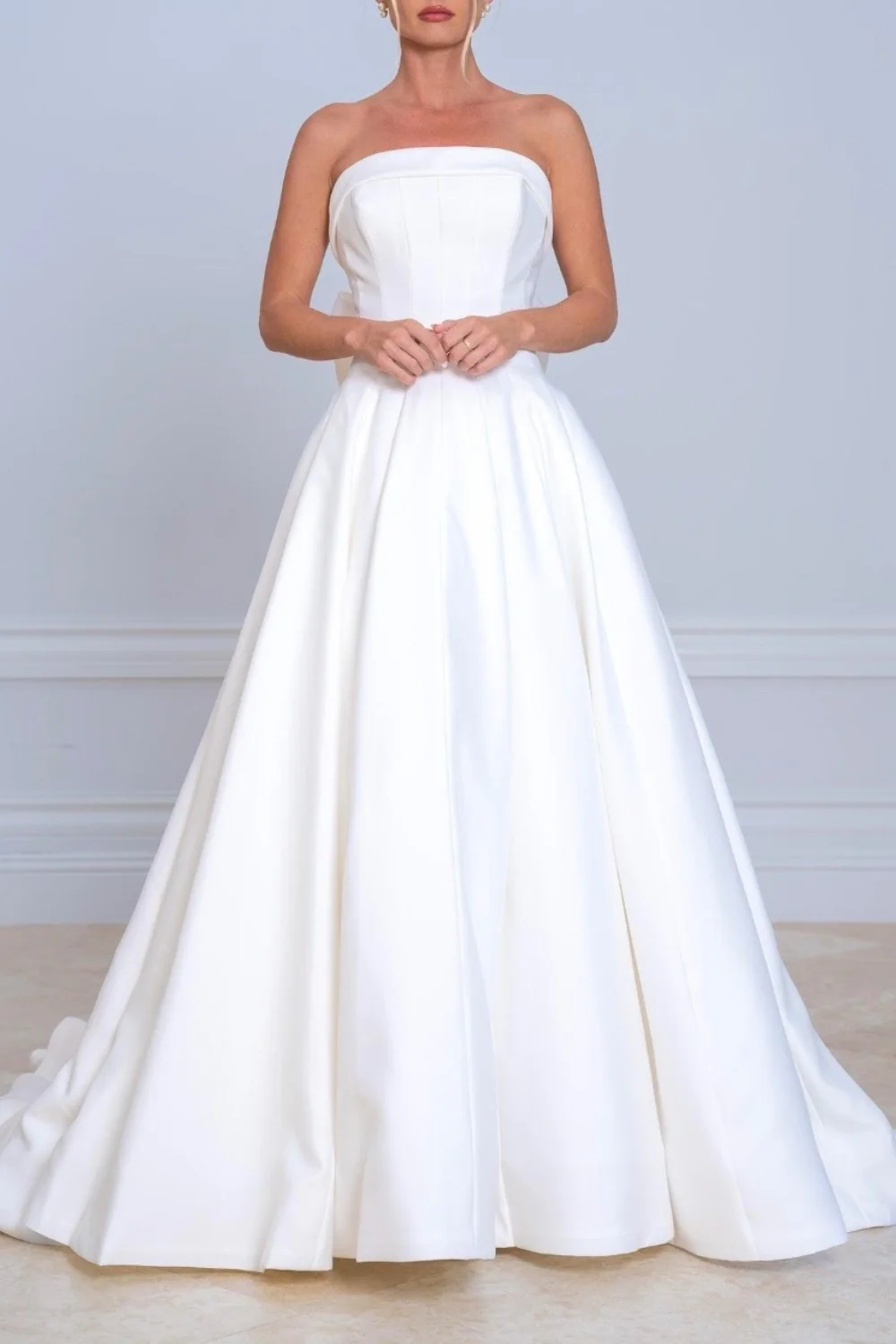 Voluminous Strapless Gown